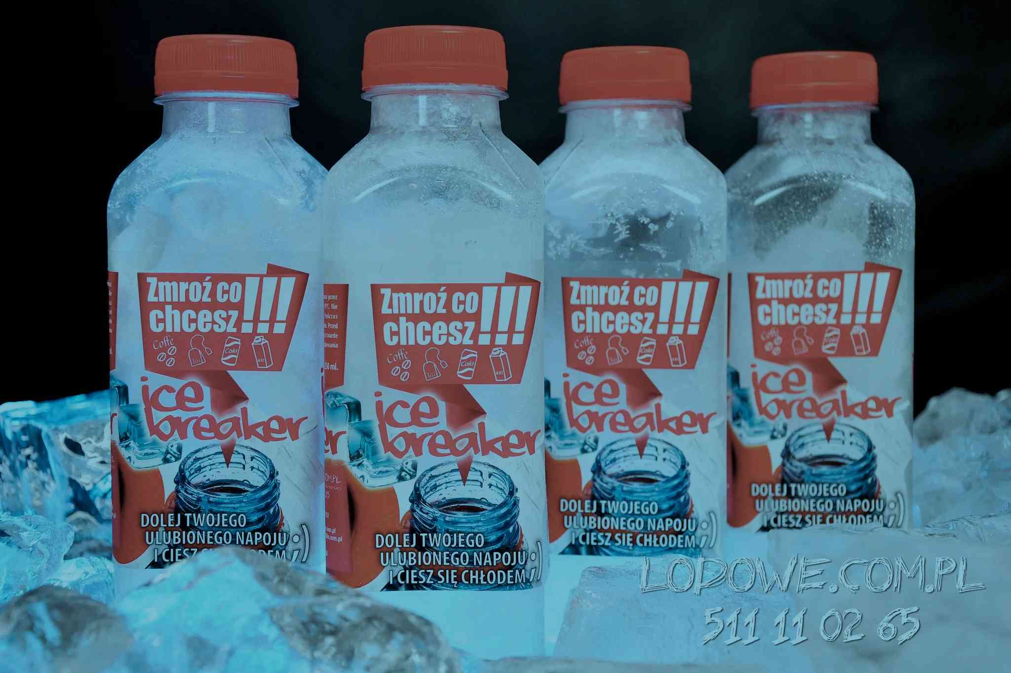 Kubki i butelki z lodu - praktyczne naczynia lodowe na imprezy i eventy