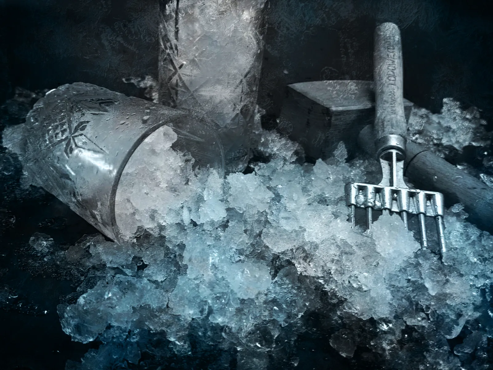 Lód kruszony do koktajli i smoothie - drobna frakcja, szybkie chłodzenie